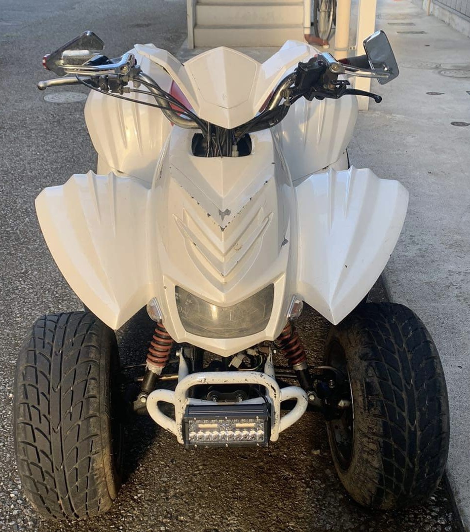 中古 DINLI 50CC 製 四輪バギー ミニカー登録車 引取り限定 群馬県(四 