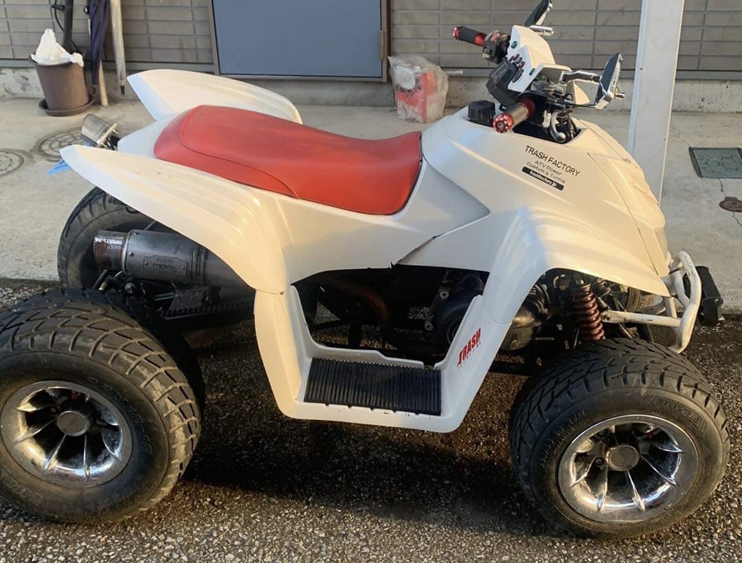 中古 DINLI 50CC 製 四輪バギー ミニカー登録車 引取り限定 群馬県(四 