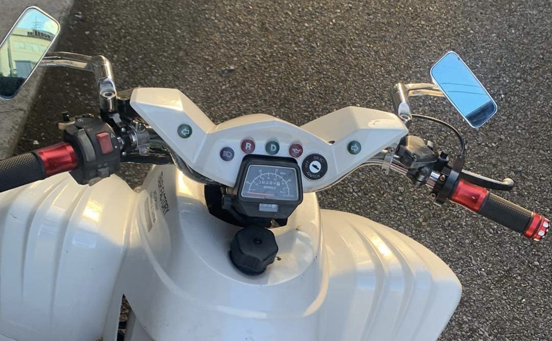 中古 DINLI 50CC 製 四輪バギー ミニカー登録車 引取り限定 群馬県(四 