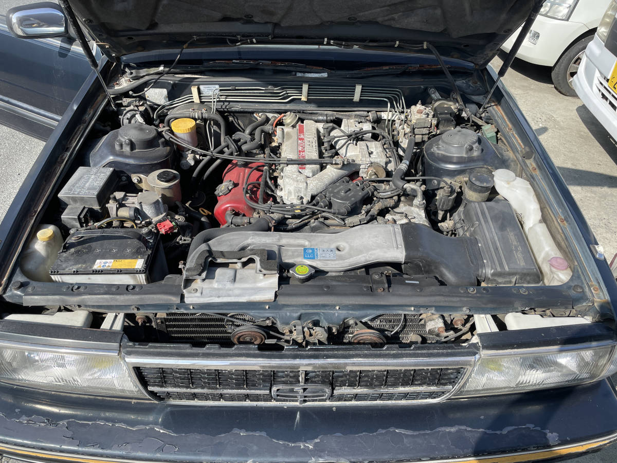 Y31 平成3年式 日産 グロリア ブロアムVIPターボ エアサス レストア要 