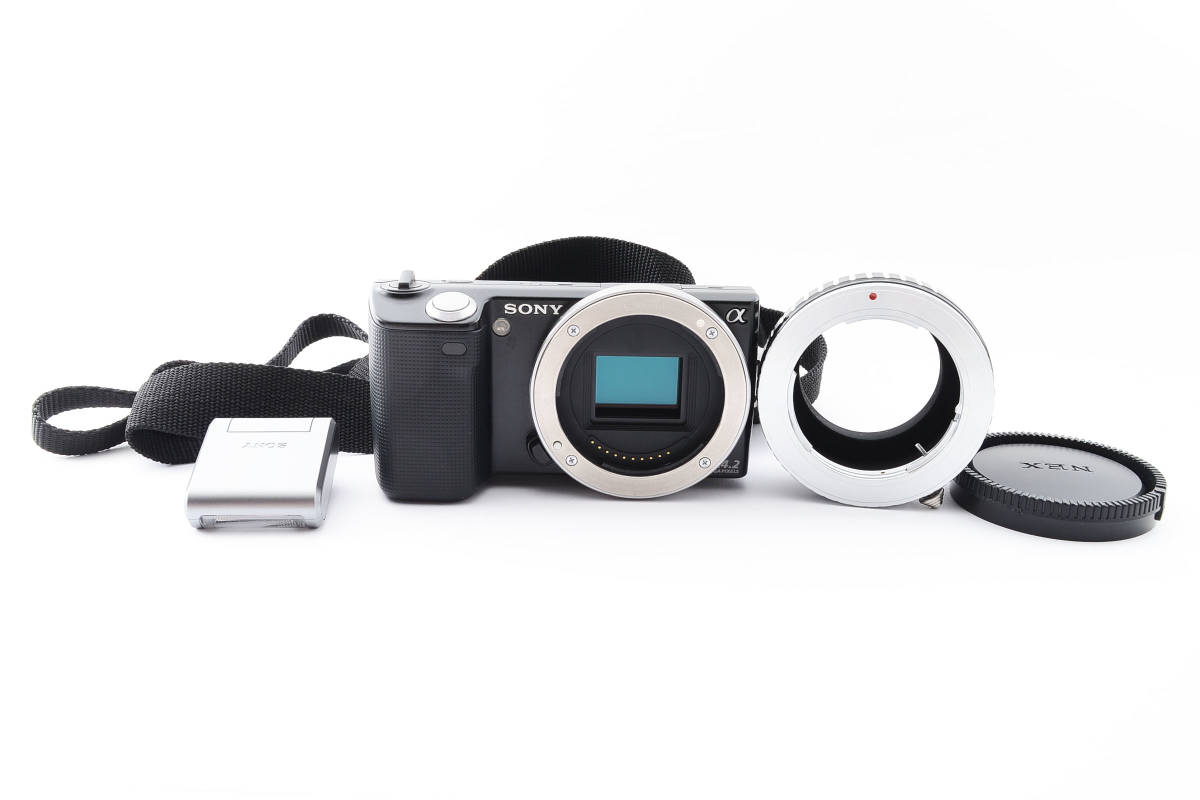 並品】ソニー SONY NEX-5 ボディ ブラック SONY ソニー NEX-5 #386c