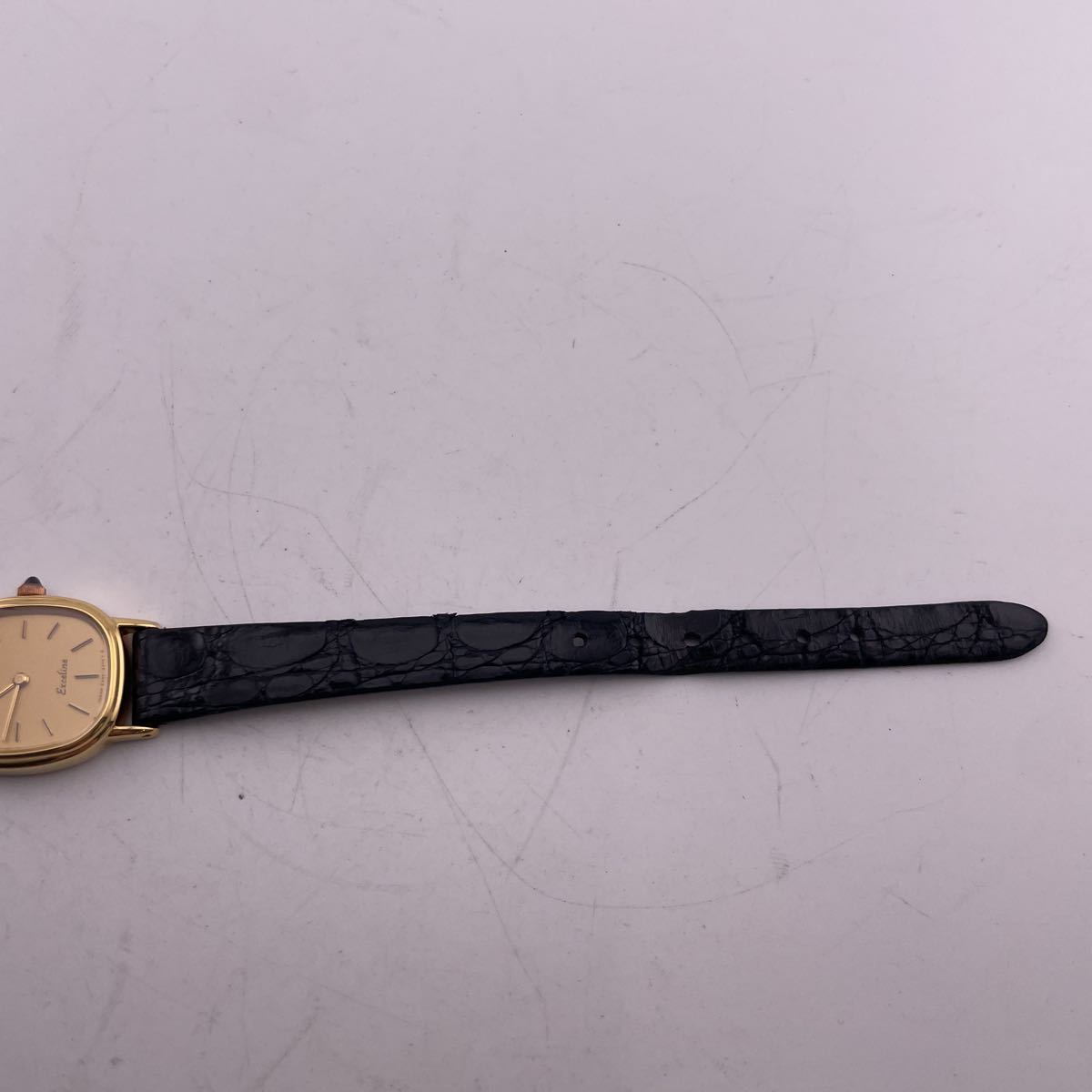 ○761002 SEIKO&frasl;セイコー Exceline エクセリーヌ 2針 レディース SEIKO Exceline セイコー エクセリーヌ/クオーツ/レディース腕時計/14K/ラウンドケース/2320-0380/T286