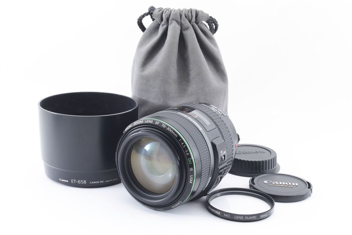 □美品□CANON ZOOM EF 70-300mm F4.5-5.6 DO IS USM□Z123 キャノン 