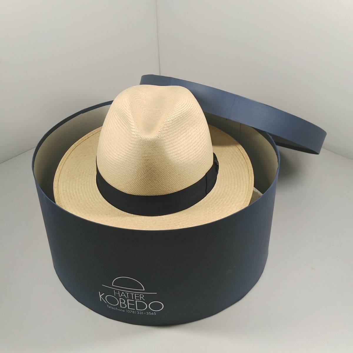 Borsailno　イタリア製　パナマハット　中古品３