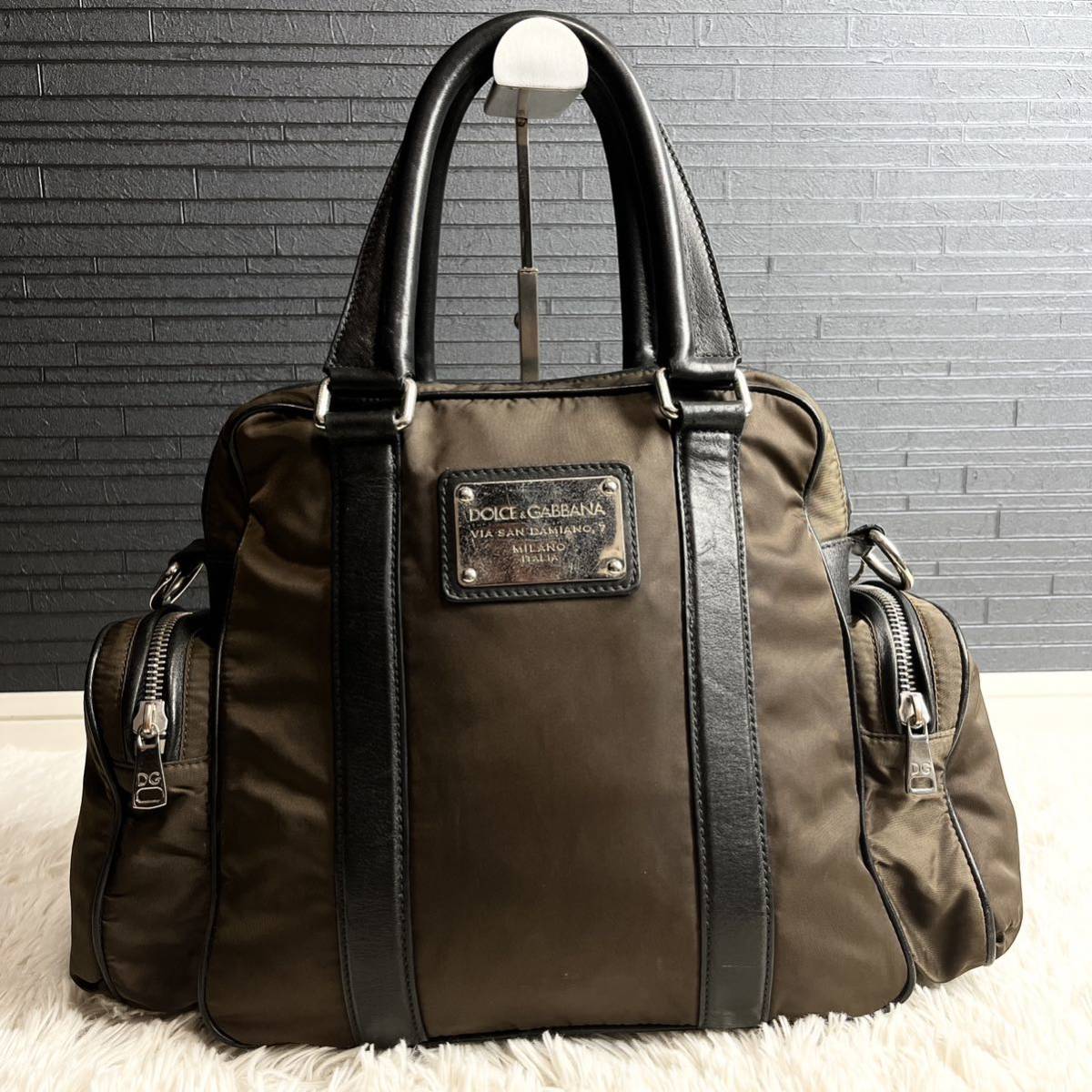 ○ ドルチェ&ガッバーナ DOLCE&GABBANA D&G ドルガバ メンズ 2way 