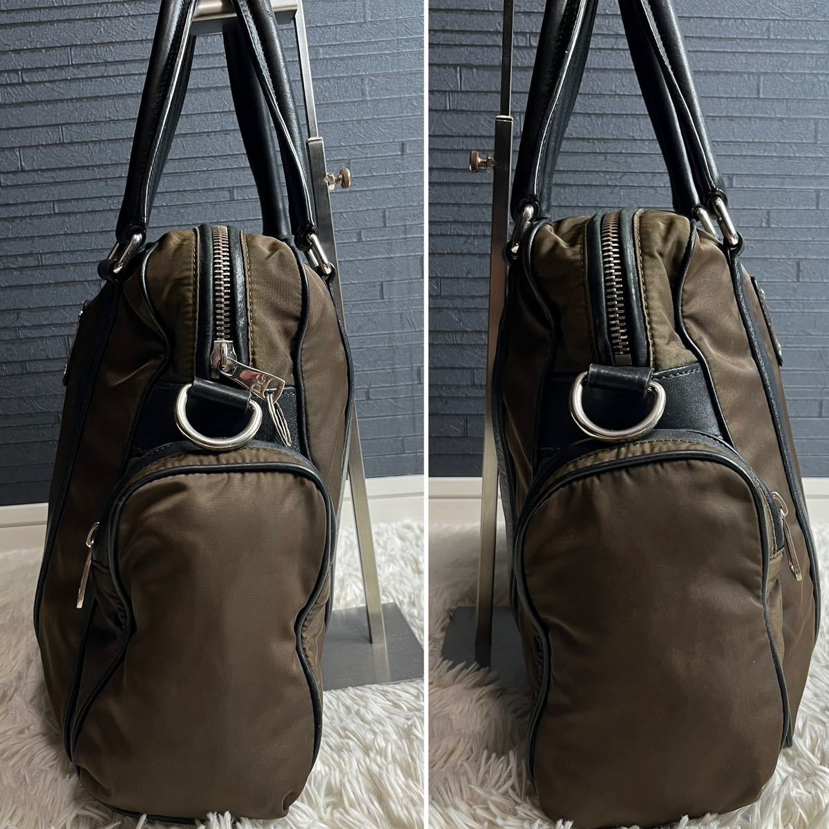 ○ ドルチェ&ガッバーナ DOLCE&GABBANA D&G ドルガバ メンズ 2way 