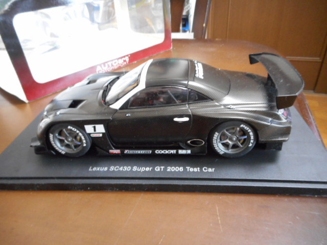 1/18 スーパーGT レクサス SC430 テストカー Super GT Lexus SC430