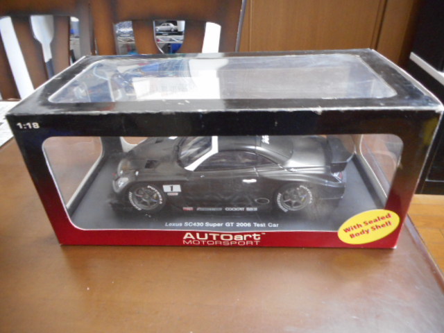 オートアート 1/18 レクサス SC430テストカー スーパーGT 2006