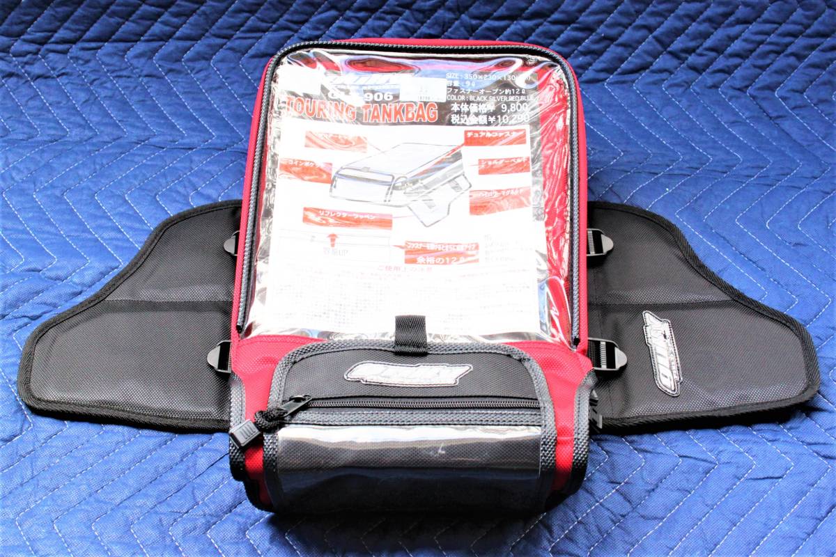 低価，人気 GULLY TOURING TANKBAG RED タンクバッグ 9 12L(タンクバッグ)｜売買されたオークション情報、yahooの商品情報をアーカイブ公開 - オークファン タンクバッグ