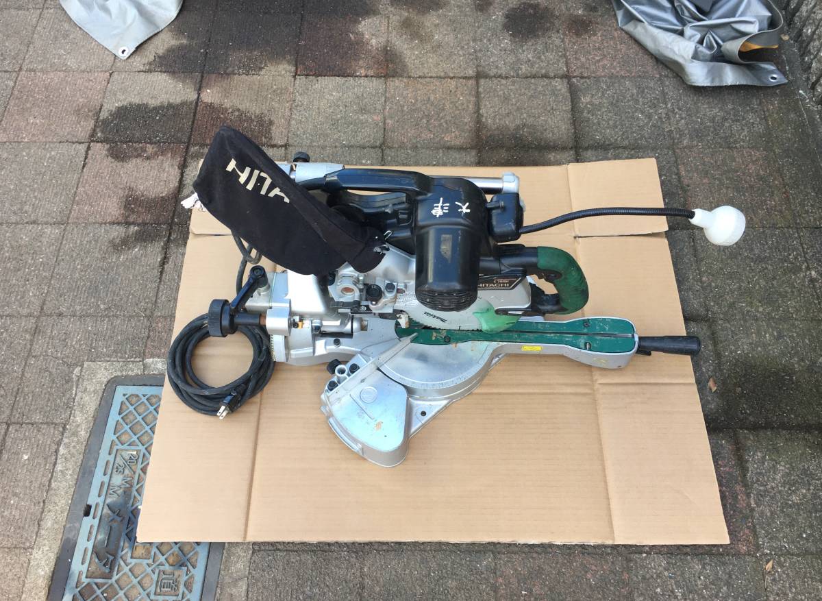 大特価！！！ ☆即決17900円☆ C7RSH 日立 HITACHI 卓上スライド丸のこ