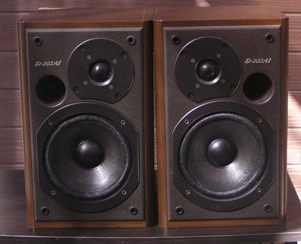 ■ONKYO オンキョー スピーカー D-202AⅡ 自作布エッジ張替え品 ペアー