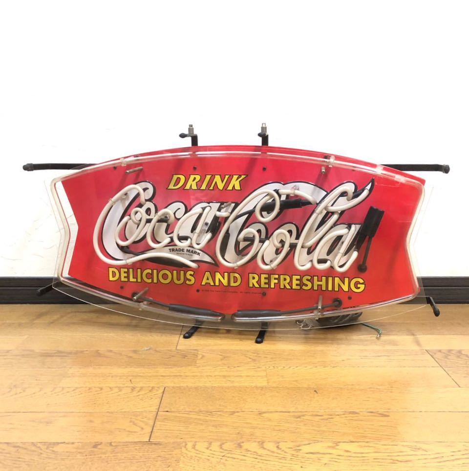 □コカ・コーラ Coca-Cola ネオンサイン 看板 アメリカン雑貨 ネオン管 