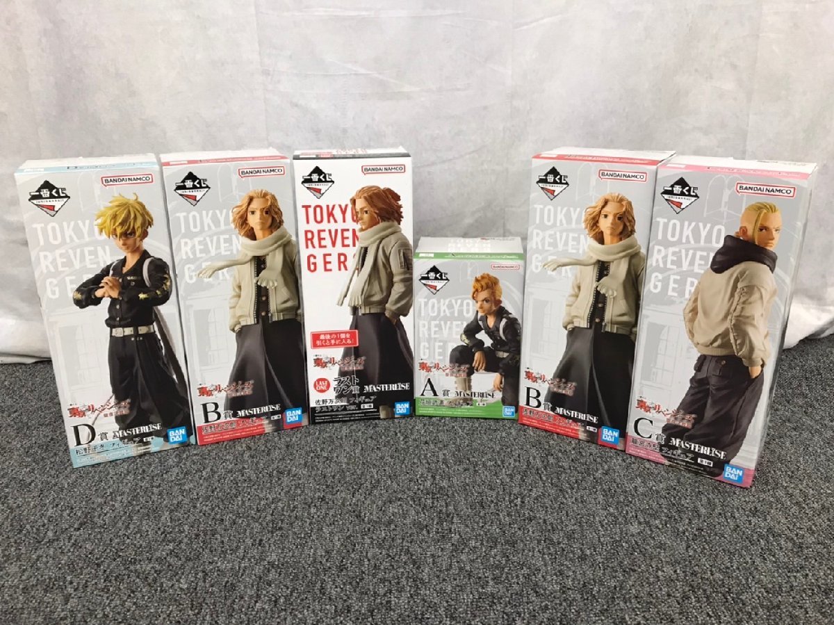 □t808　未開封★東京リベンジャーズ　一番くじ　フィギュア　6体　まとめ