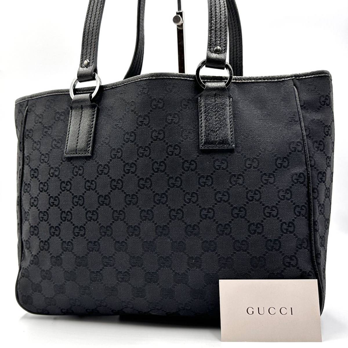 □極美品□ GUCCI グッチ GG柄 ナイロンキャンバス マルチポーチ