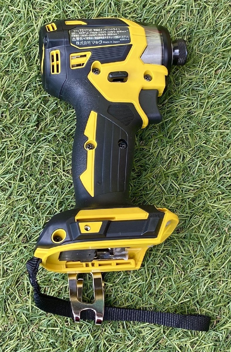 未使用品 マキタ TD173D ブラック インパクトドライバ 18V（1/18 