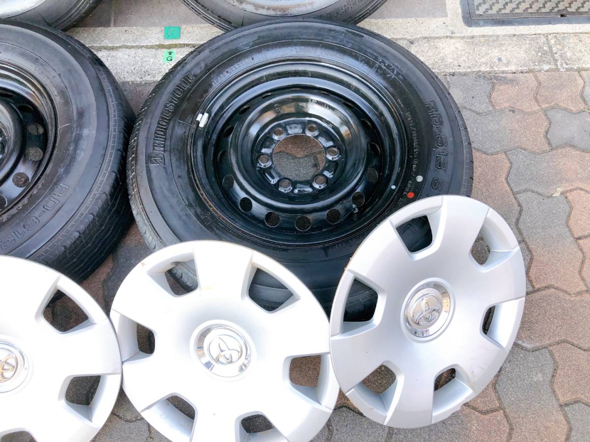 ☆トヨタ☆ 200系 ハイエース 純正 ホイール タイヤセット 195/80R15