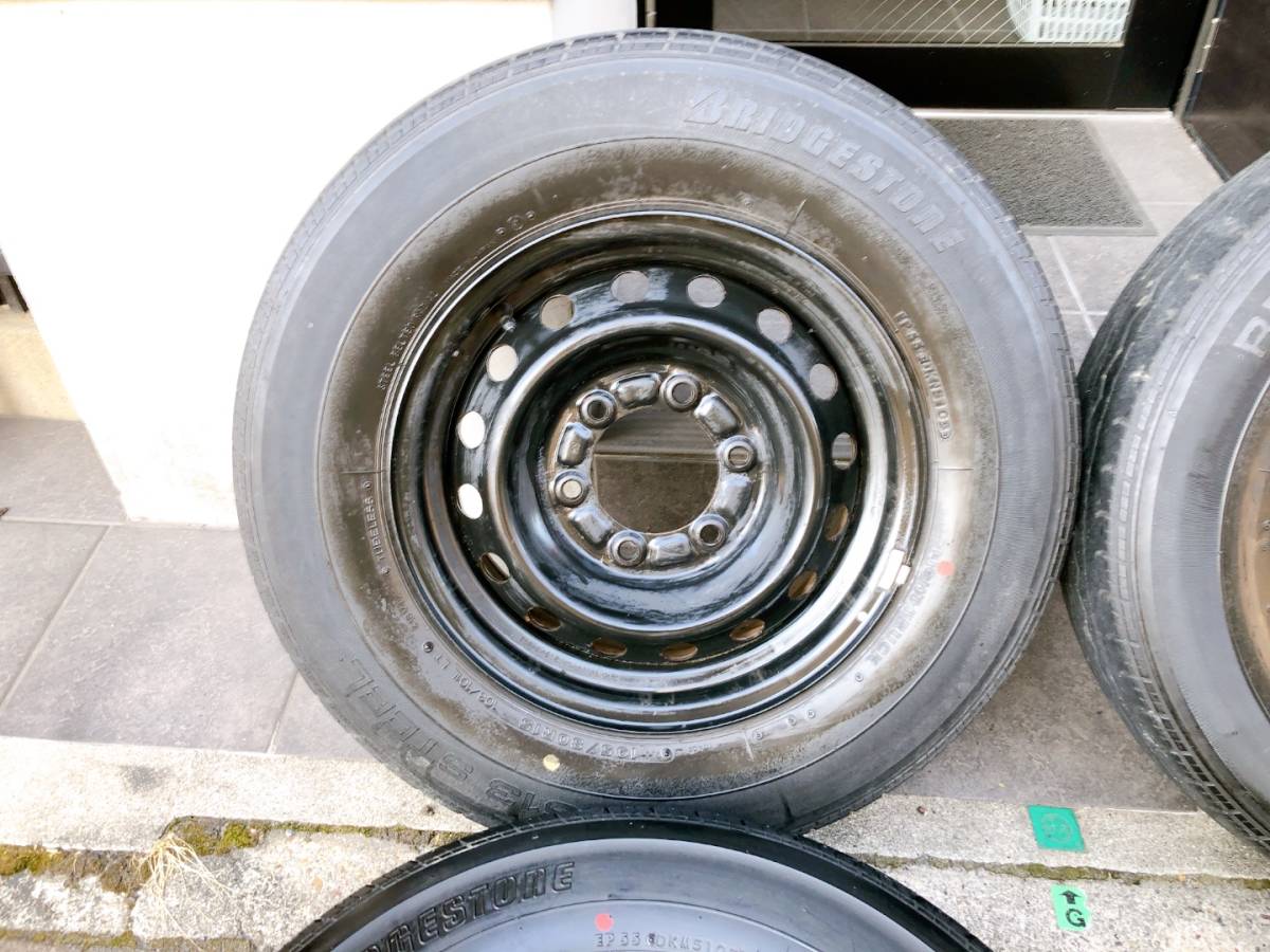 ☆トヨタ☆ 200系 ハイエース 純正 ホイール タイヤセット 195/80R15