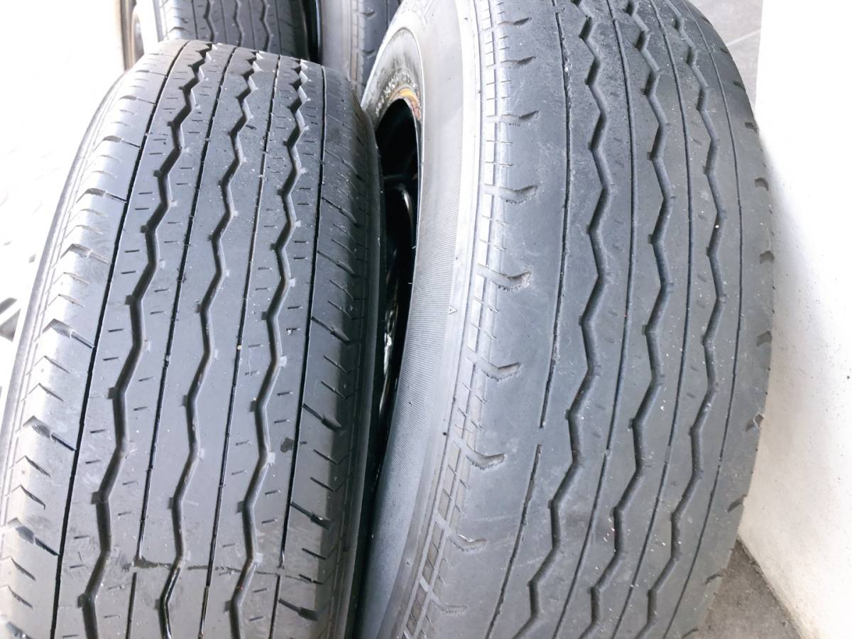 ☆トヨタ☆ 200系 ハイエース 純正 ホイール タイヤセット 195/80R15