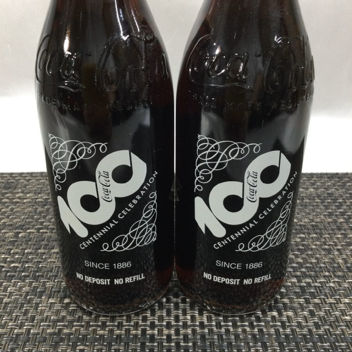 Coca-Cola 記念ボトル2本セット コカコーラ 100周年記念ボトル