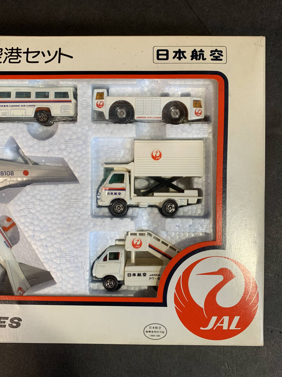 MS33 TOMY トミー トミカ 新空港セット JAL 日本航空 JAPAN AIR LINES
