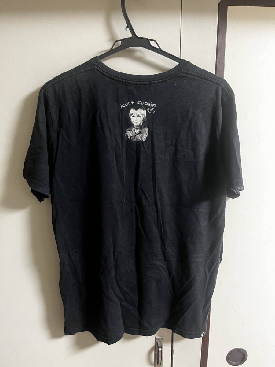 ヒステリックグラマー カートコバーン Tシャツ ブラック キムタク着