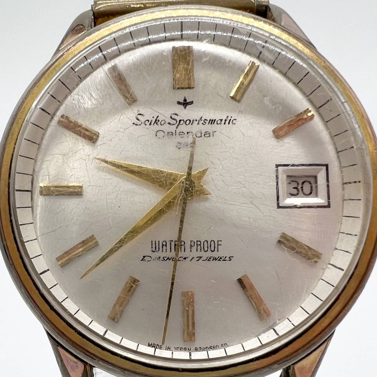 11783/ SEIKO Sportsmatic Calendar 820 WATER PROOF 17石 7625-8961 