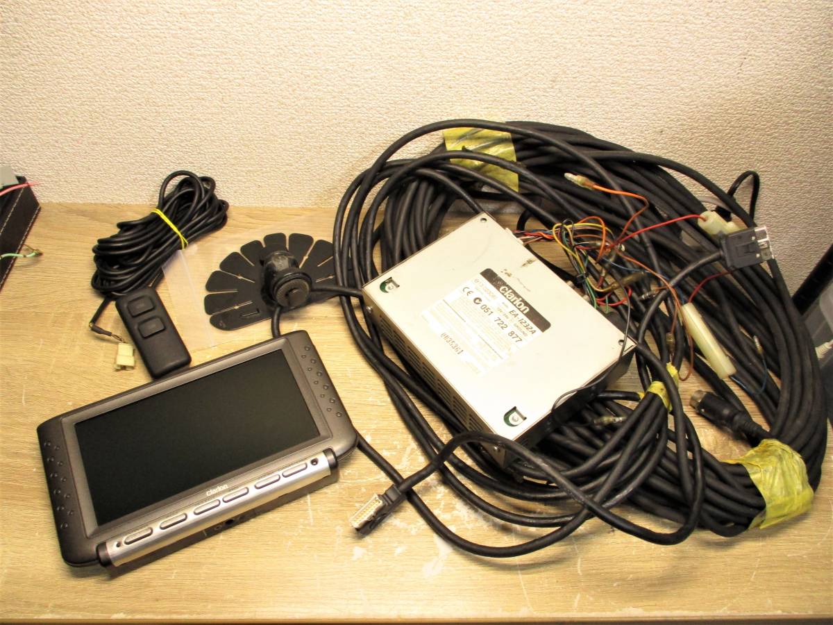 クラリオン CJ-981J EA-1232A パワーボックスのセット 希少なリモコン