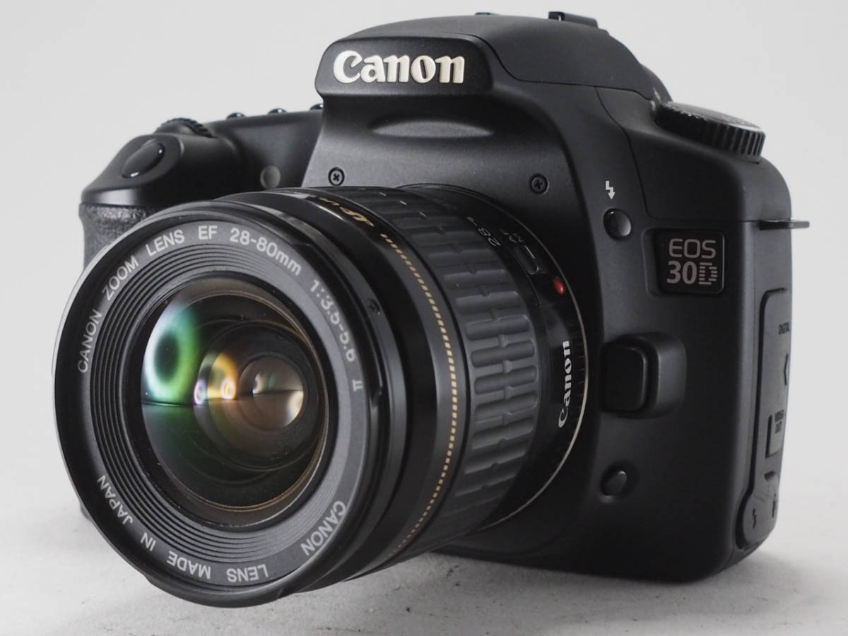  良品 キヤノン CANON EOS 30D レンズセット EF 28-80mm F3.5-5.6 II USM #TA1280(キヤノン)｜売買されたオークション情報、yahooの商品情報をアーカイブ公開 - オークファン キヤノン