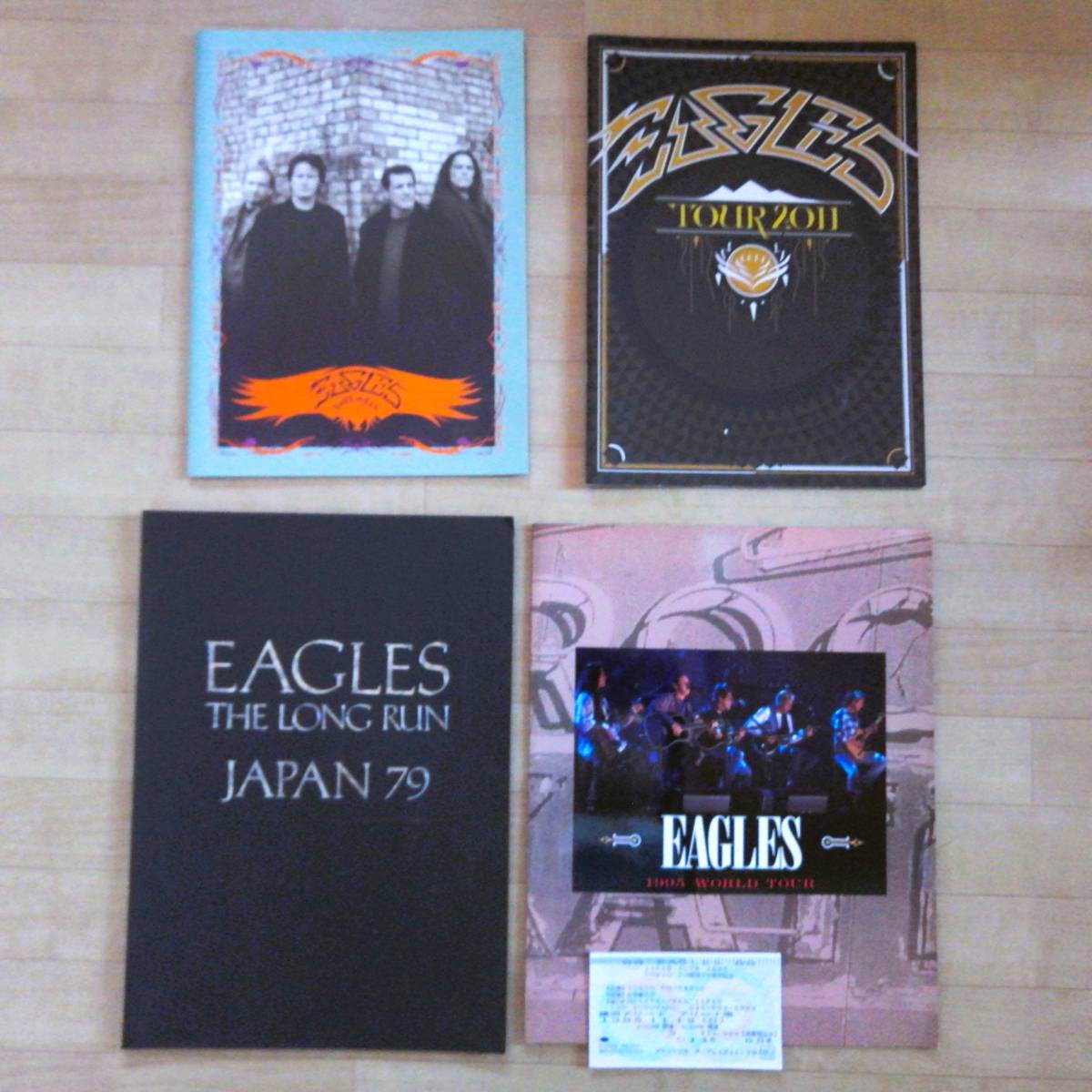 THE BLUE HEARTS 1987 & 1988 ツアー・パンフレット 5冊セット