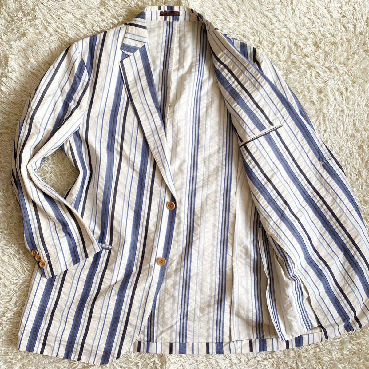 稀少XLサイズ!! エトロ 『幻の逸品』 ETRO テーラードジャケット 