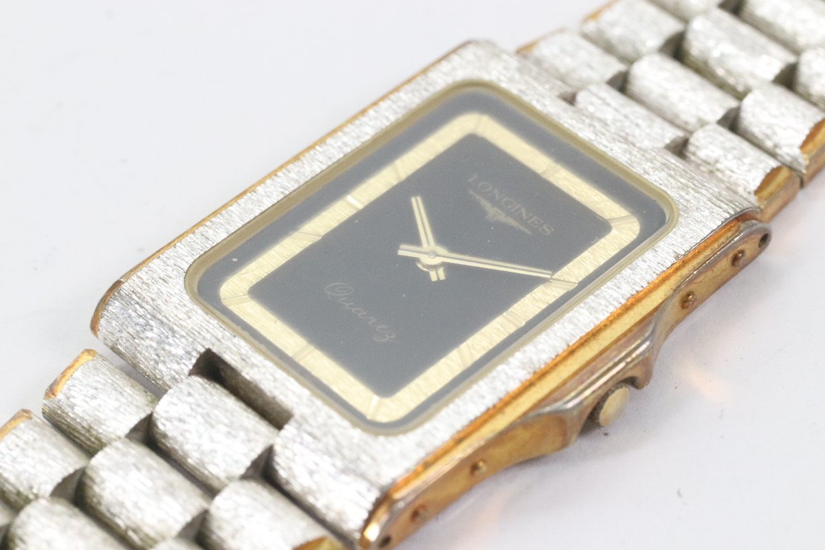 LONGINES ロンジン MZ5718 クォーツ コンビカラー メンズ 腕時計 希少