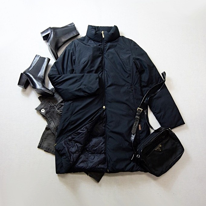2715 MONCLER モンクレール レディース ハイネック ロング ダウン 