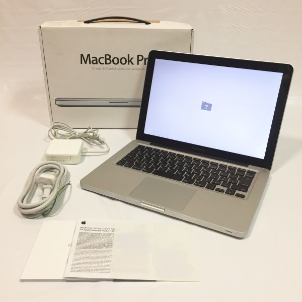 ◆通電確認済、現状品◆Apple アップル MacBook Pro 11-inch 11インチ Late 2011 A1278 Core i7/4GB/HDD500GB/Bluetooth/SDXC/FireWire