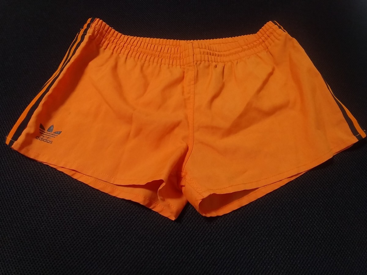 アディダス サッカー短パン メンズS~M ベリーショートパンツ レトロ ビンテージ