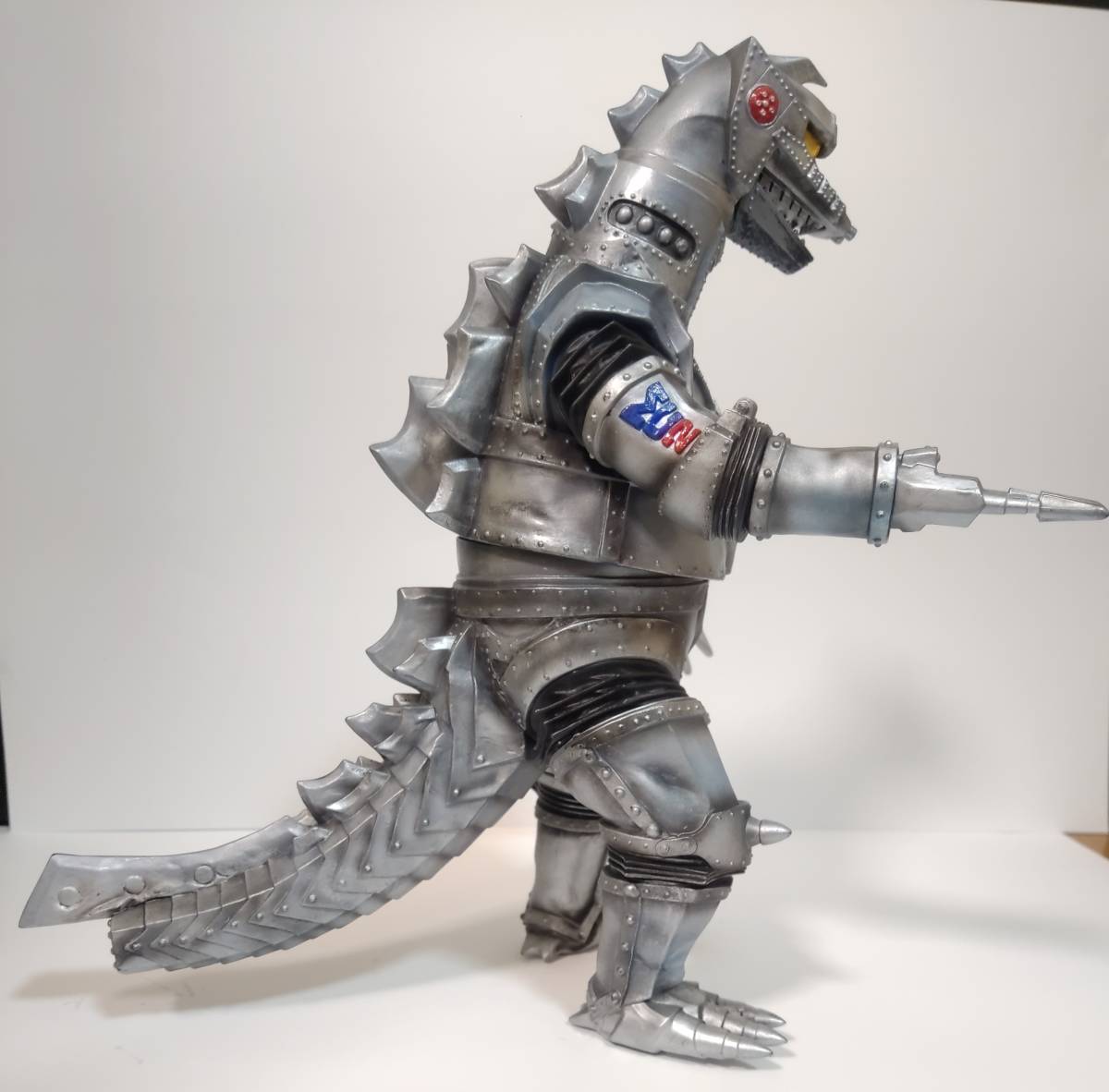 ゴジラ怪獣ソフビリペイント メカゴジラの逆襲版ゴジラ 塗装済み完成品