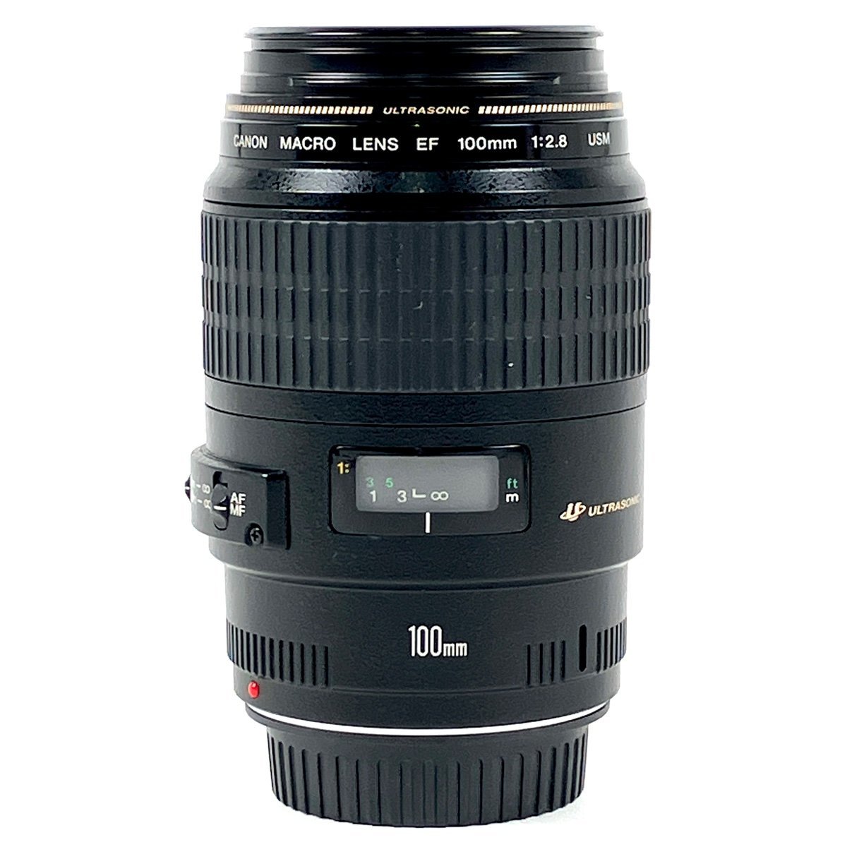 Canon EF 100mm f/2.8 Macro USM レンズ 中古品 キヤノン Canon EF 100mm F2.8 USM MACRO マクロ 一眼カメラ用（オート
