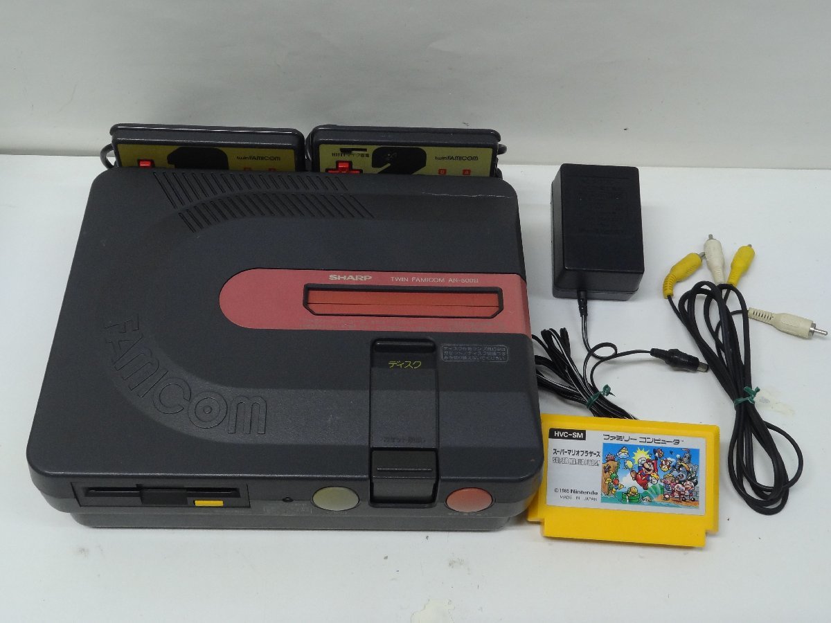 8□/Zこ6868 シャープ SHARP ツインファミコン TWIN FMICOM AN-500B