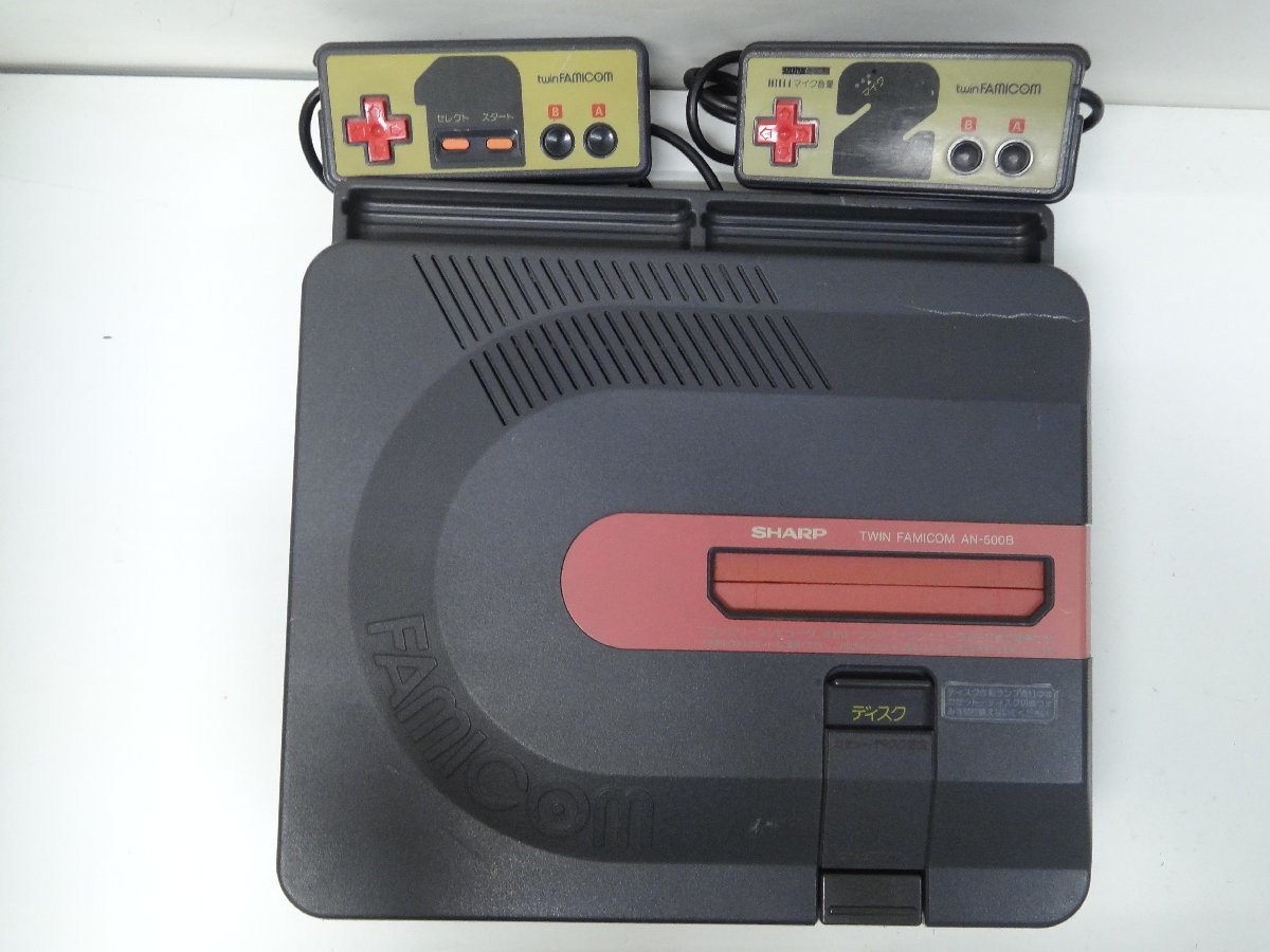 8□/Zこ6868 シャープ SHARP ツインファミコン TWIN FMICOM AN-500B