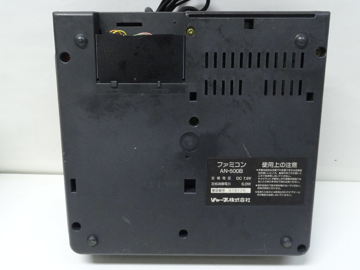8□/Zこ6868 シャープ SHARP ツインファミコン TWIN FMICOM AN-500B