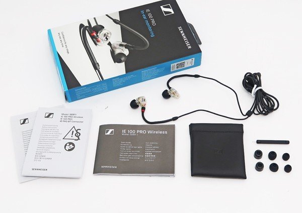 ◇美品【SENNHEISER ゼンハイザー】IE 100 PRO イヤホン クリア 0 PRO