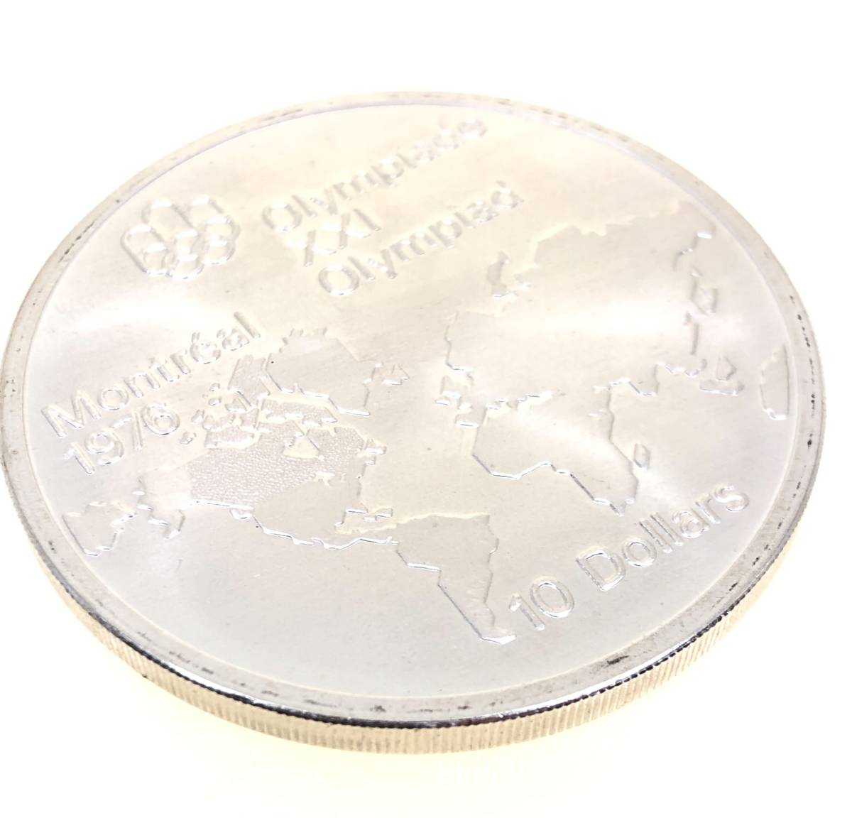 ☆カナダ 1973年 モントリオール オリンピック 1976年 10ドル 記念硬貨