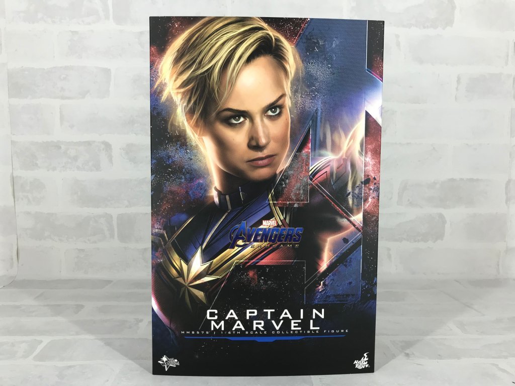 【H52】HOT TOYS ムービーマスターピース MMS575 キャプテン・マーベル アベンジャーズ エンドゲーム ホットトイズ