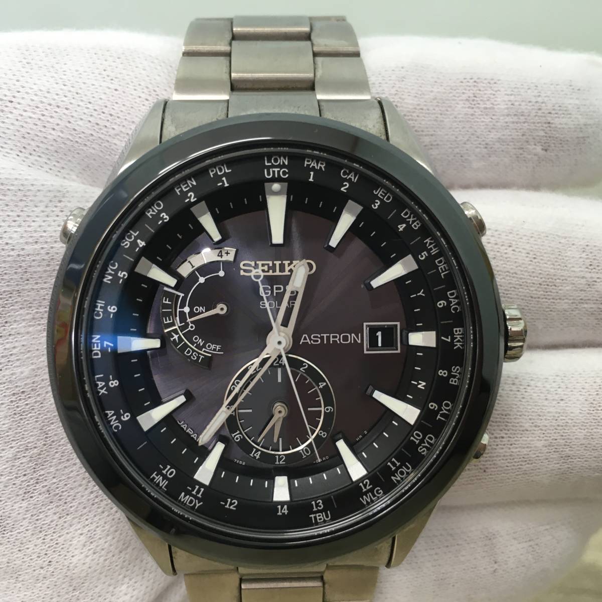 10000円スタート】美品!! 稼働品 SEIKO セイコー ASTRON アストロン 