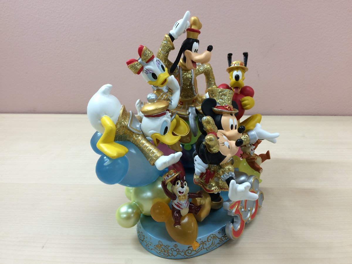 ディズニー TDR30周年 フィギュアリン ミッキー＆フレンズ 金コス