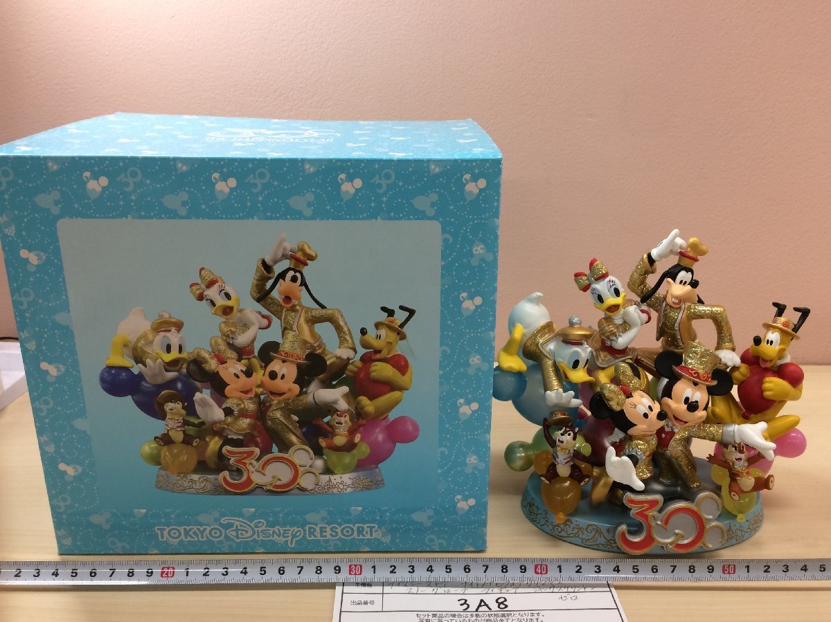 ディズニー TDR30周年 フィギュアリン ミッキー＆フレンズ 金コス