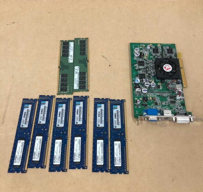 ジャンク】 PCパーツ まとめ売り グラフィックボード マザーボード CPU