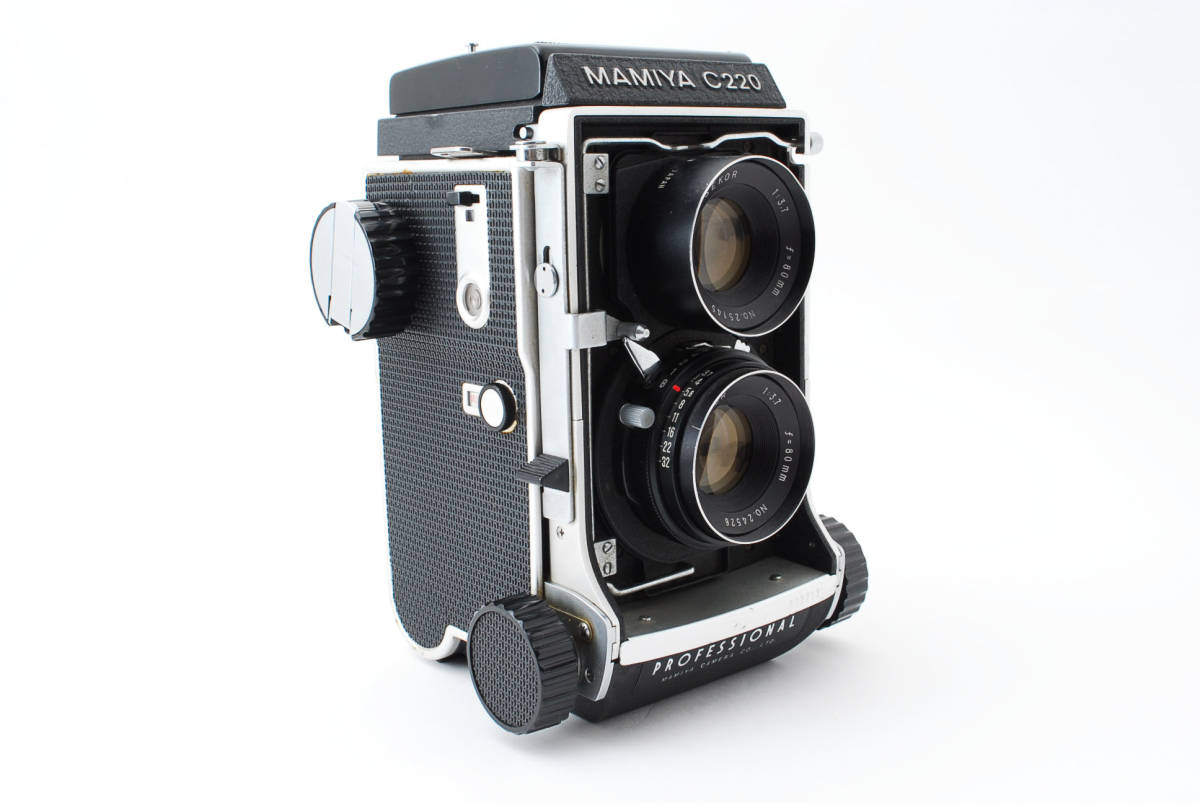 現状品 MAMIYA マミヤ C220 Professional f 二眼レフ フィルムカメラ