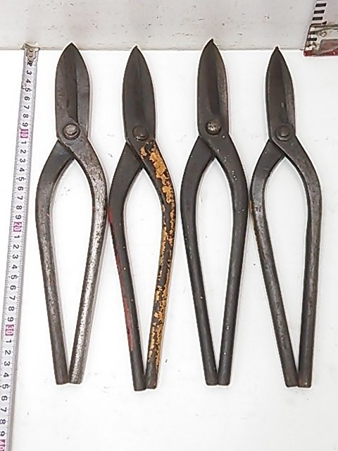 1円スタート！】板金はさみ 鋏 ハサミ / 掴箸 ツカミ箸 つかみばし 