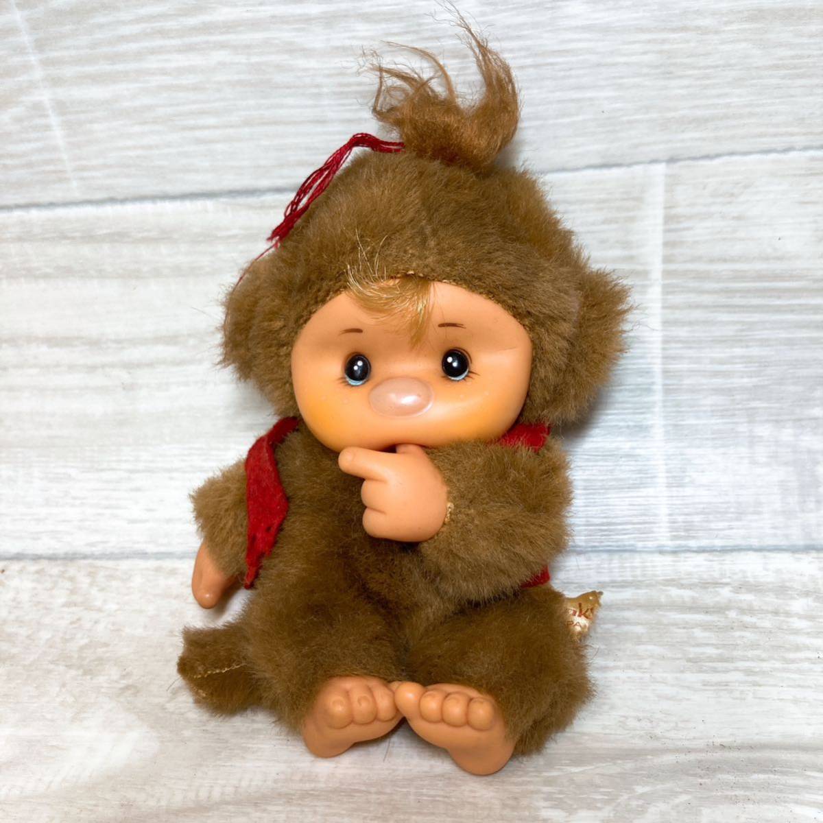 ビンテージ ローズボンボン わたなべ緑 Sankyo グレー 2941 希少 サンキョー わたなべ緑 ローズボンボン ぬいぐるみ 人形 レトロ