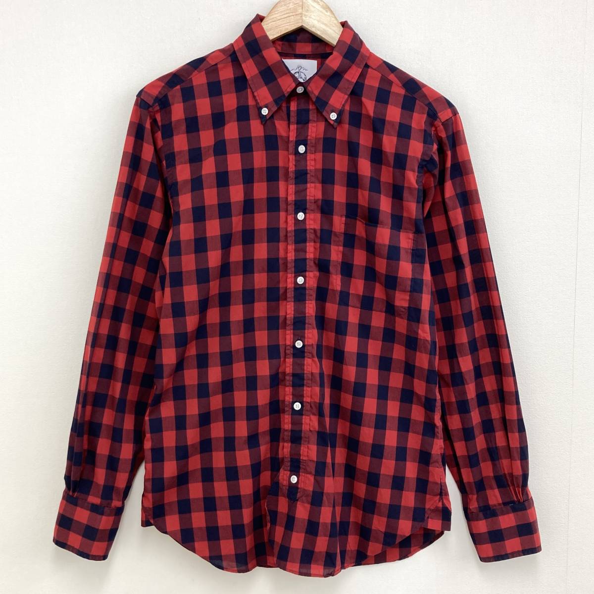 BLACK FLEECE BY Brooks Brothers USA製 チェック 長袖シャツ BB1 